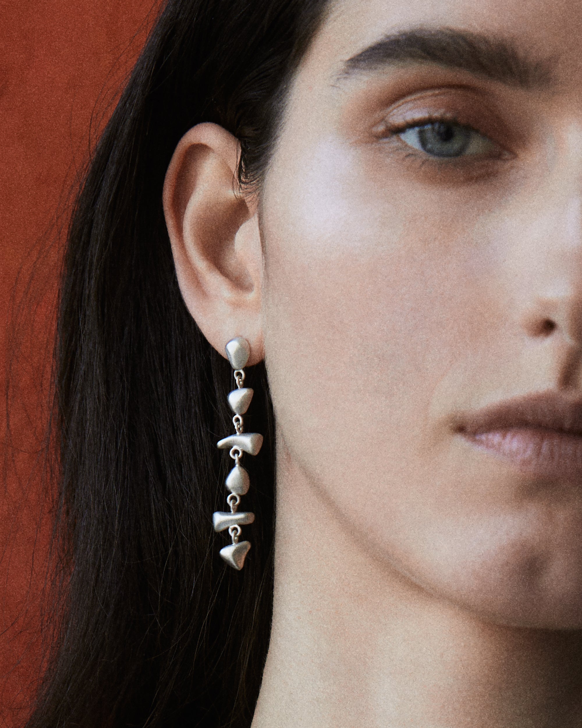 Pebble Drop Earrings