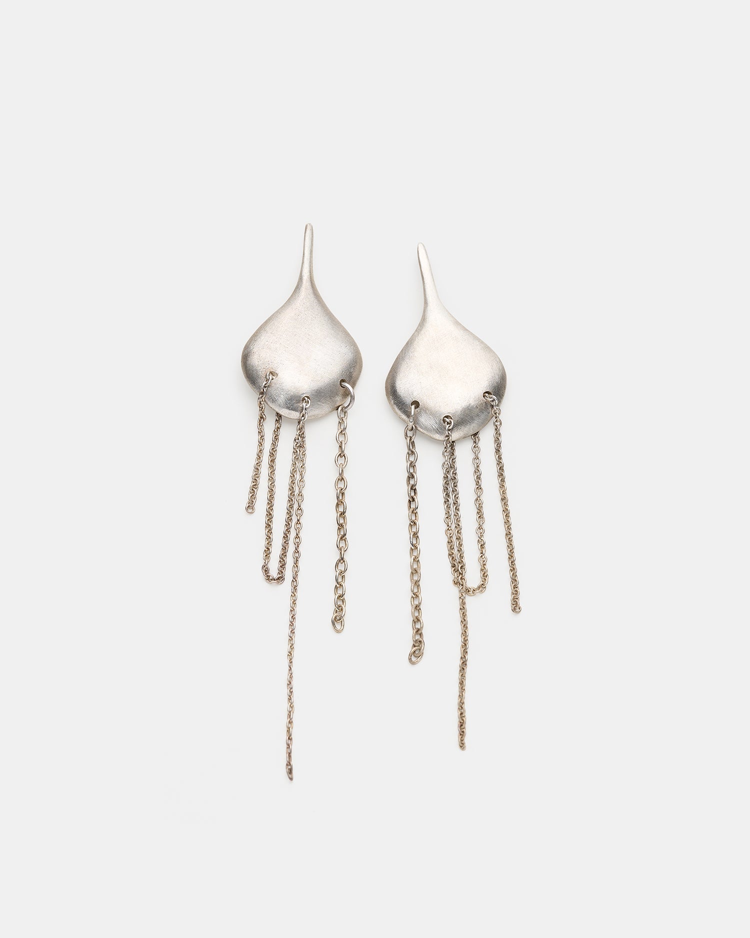 Clam Chain Earrings