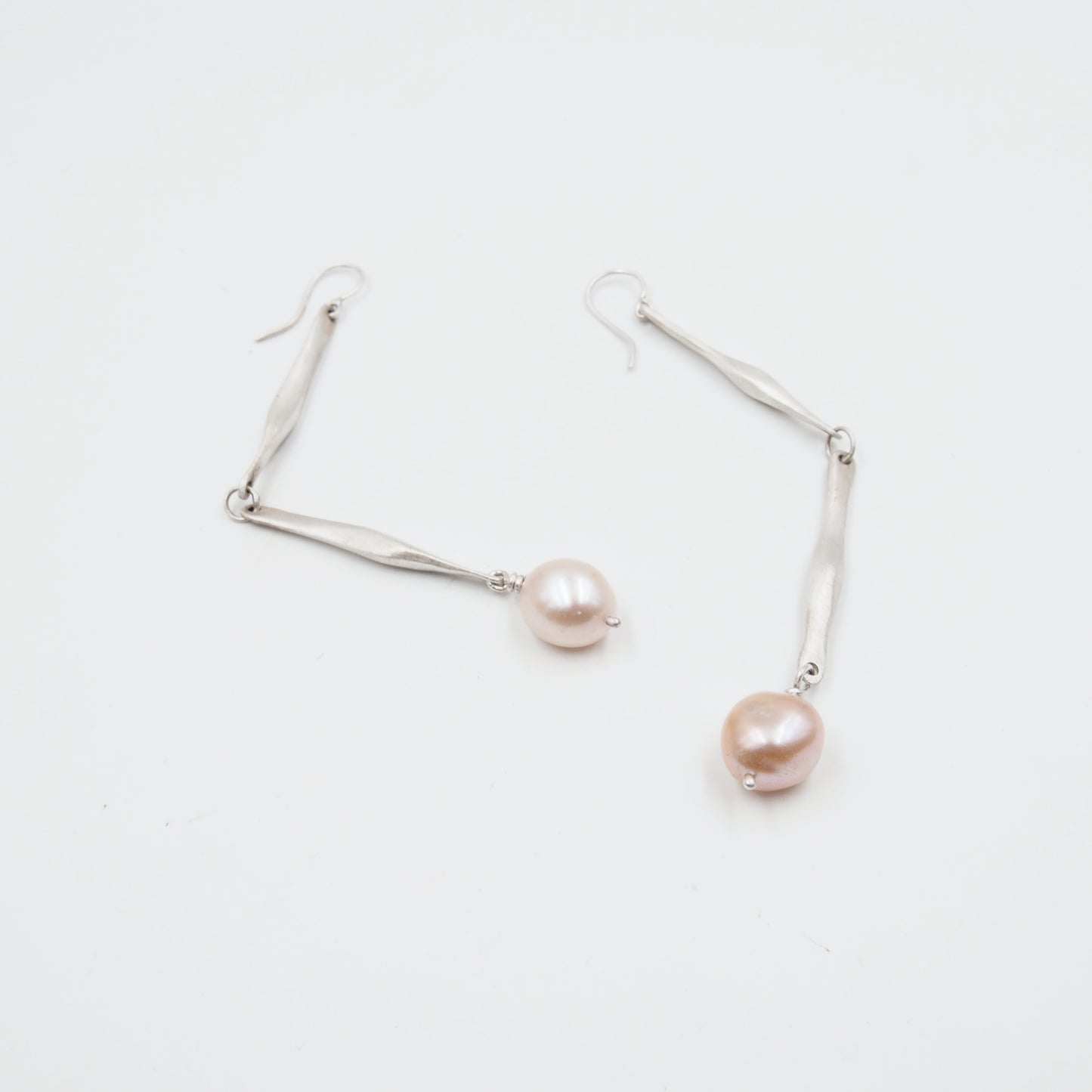 Bone II Pearl Earrings